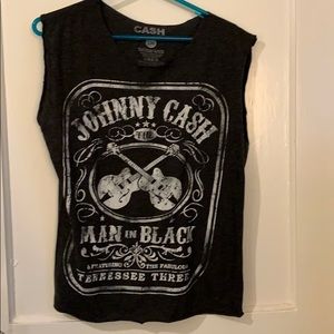 Johnny Cash Cutoff T-shirt